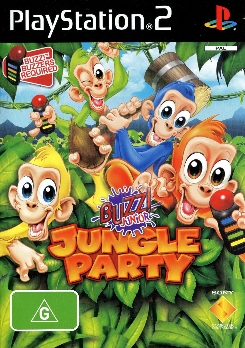 Buzz Junior Jungle Party - PlayStation 2 Játékok