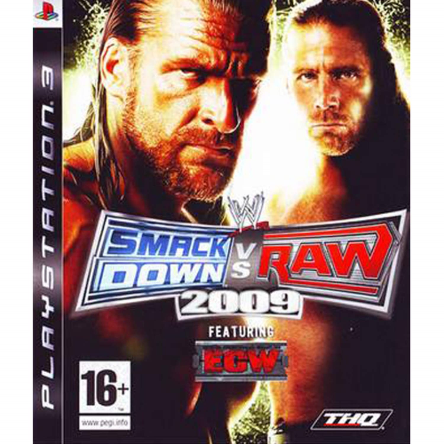Smack Down VS Raw 2009 featuring ECW Steelbook - PlayStation 3 Játékok