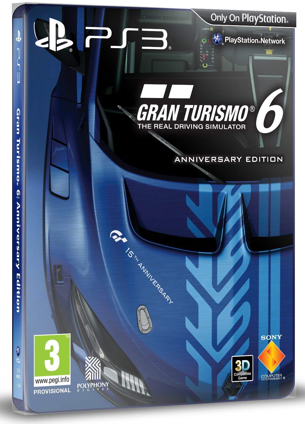 Gran Turismo 6 Anniversary Edition (slipcase nélkül) - PlayStation 3 Játékok