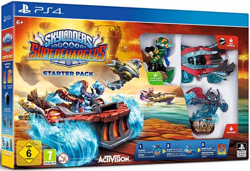Skylanders SuperChargers Starter Pack - PlayStation 4 Játékok