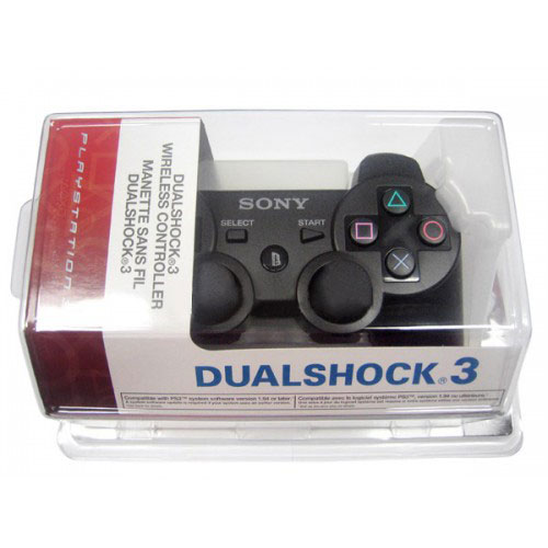 Sony Playstation 3 Dualshock 3 Controller Fekete - PlayStation 3 Kontrollerek
