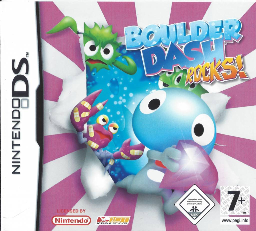 Dash Boulder Rocks - Nintendo DS Játékok