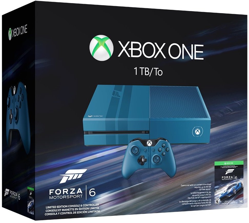 Xbox One 1TB Forza Motorsport 6 Limited Bundle (doboz nélkül) - Xbox One Gépek