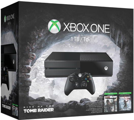 Xbox One 1TB Tomb Raider Definitive Edition Bundle - Xbox One Gépek