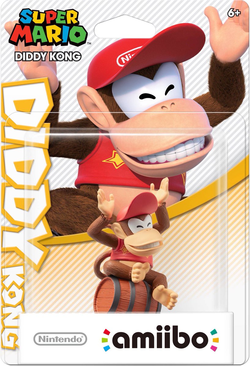 Diddy Kong Amiibo Super Mario - Figurák Amiibo
