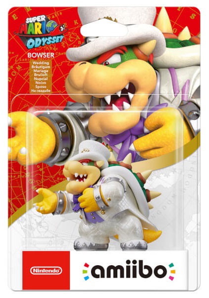 Bowser Super Mario Odyssey Amiibo - Figurák Amiibo