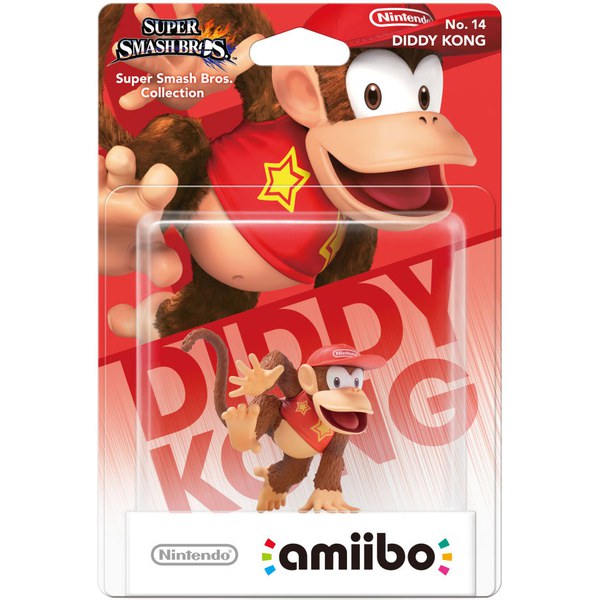 Diddy Kong 14 Super Smash Bros Amiibo
