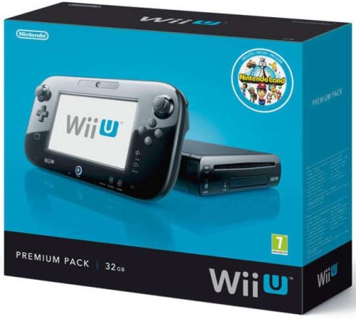 Nintendo Wii U 32GB Premium Pack (Fekete) Dobozos