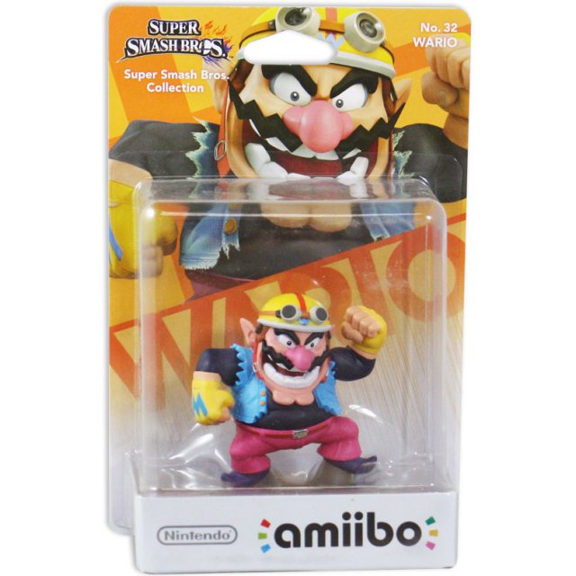 Wario Super Smash Bros. Amiibo