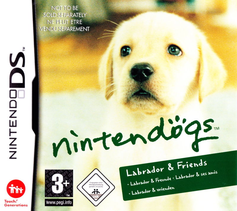 Nintendogs Labrador & Friends - Nintendo DS Játékok