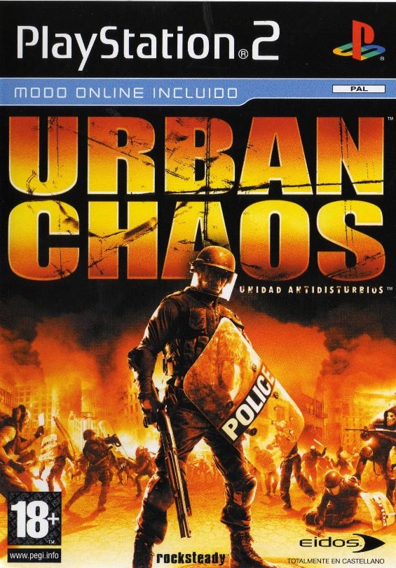Urban Chaos: Unidad Antidisturbios - PlayStation 2 Játékok