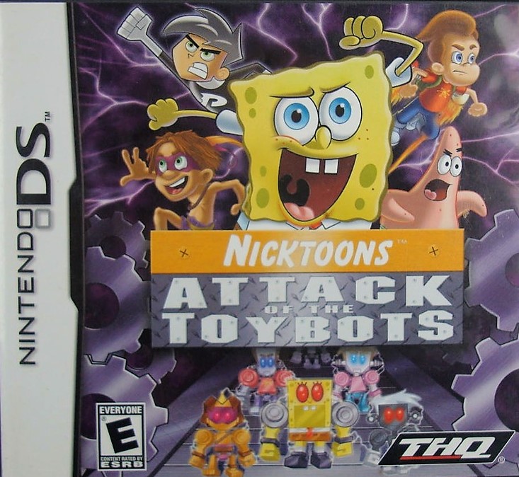 Spongebob And Friends Attack Of The ToyBots - Nintendo DS Játékok