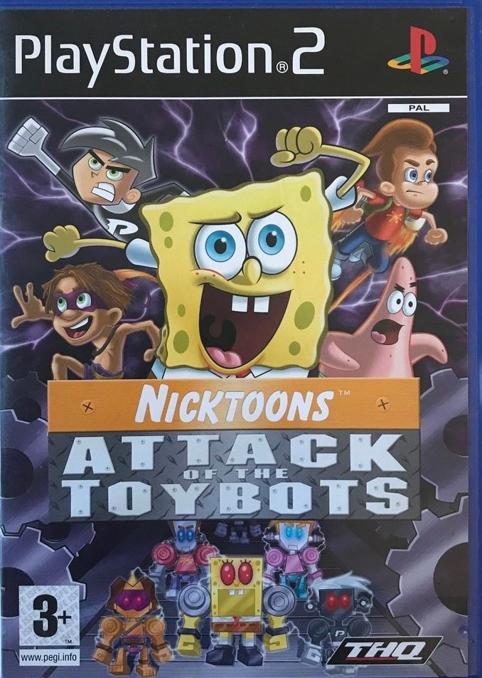 Spongebob and Friends : Attack of the Toybots - PlayStation 2 Játékok