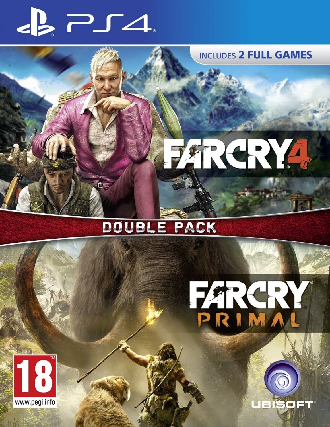 Far Cry 4 + Far Cry Primal Double Pack - PlayStation 4 Játékok