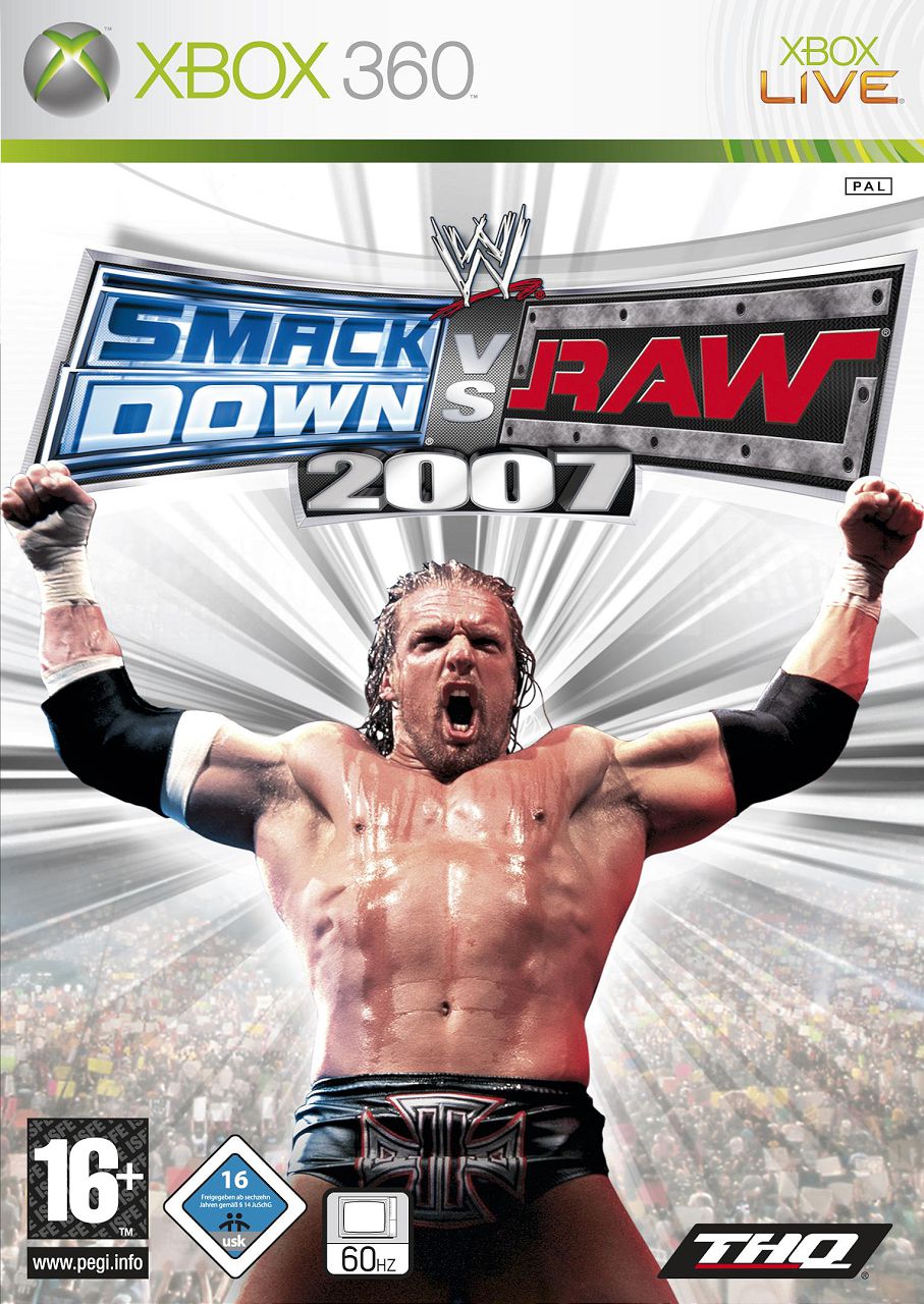 Smackdown Vs Raw 2007 - Xbox 360 Játékok