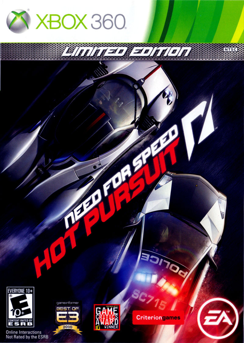 Need for Speed Hot Pursuit Limited Edition - Xbox 360 Játékok
