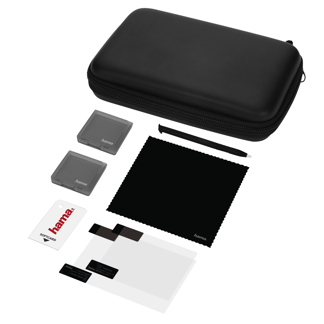 Hama 8in1 Accessory Kit Basic (Nintendo 3DS tok és tartozékok) 00053446 - Nintendo 3DS Kiegészítők