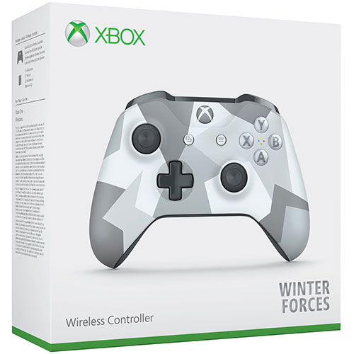 Microsoft Xbox One Wireless Controller Winter Forces - Xbox One Kontrollerek
