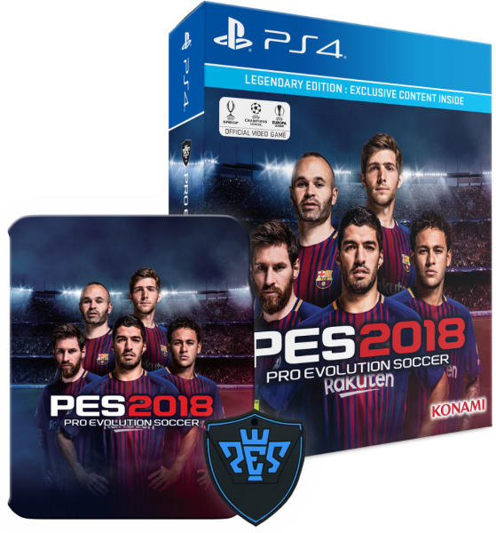 Pro Evolution Soccer 2018 Legendary Edition (pendrive nélkül)