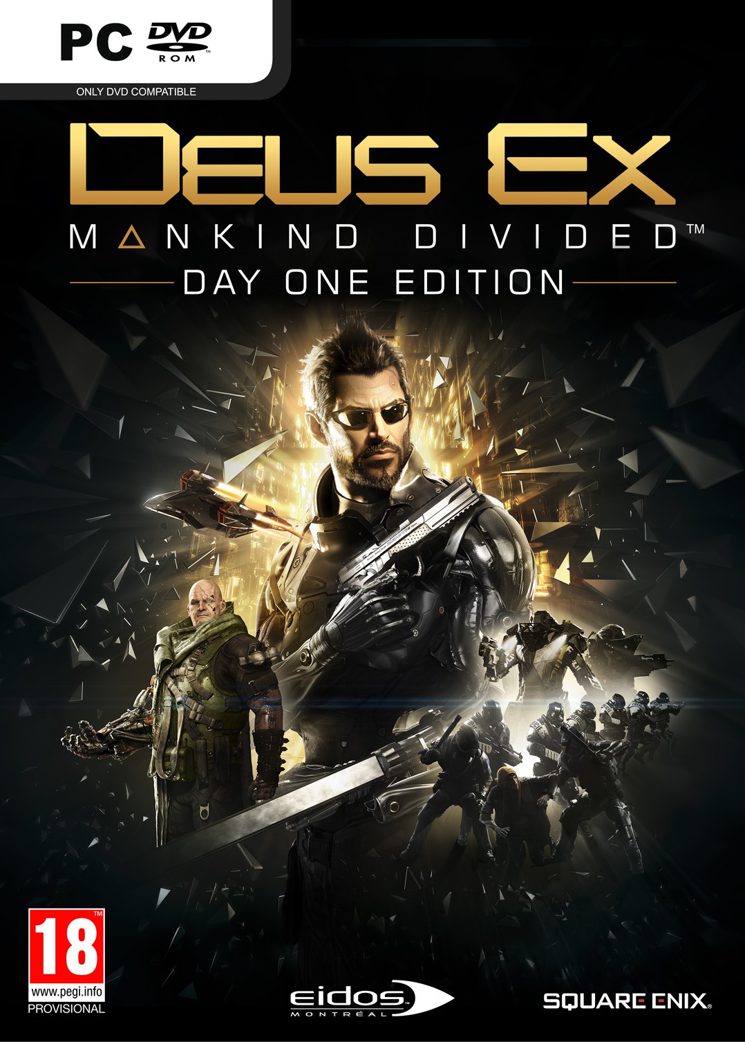 Deus Ex Mankind Divided Day One Edition - Számítástechnika Játékok