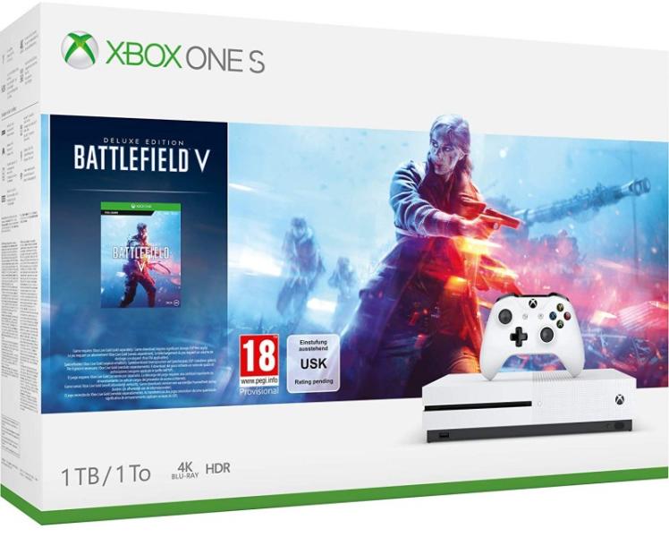 Xbox One S 1TB Battlefield V Bundle - Xbox One Gépek
