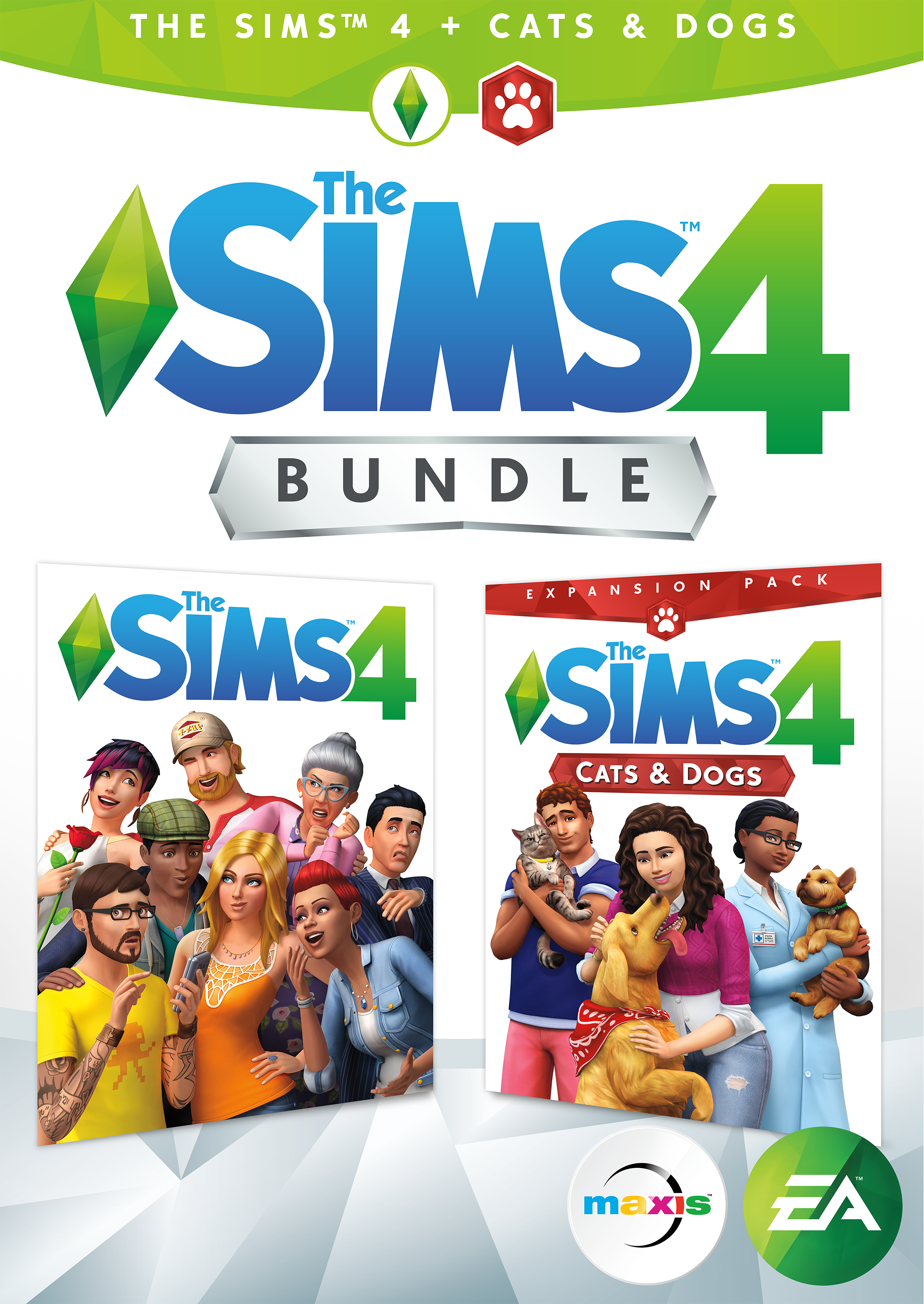 The Sims 4 Plus Cats & Dogs Bundle
