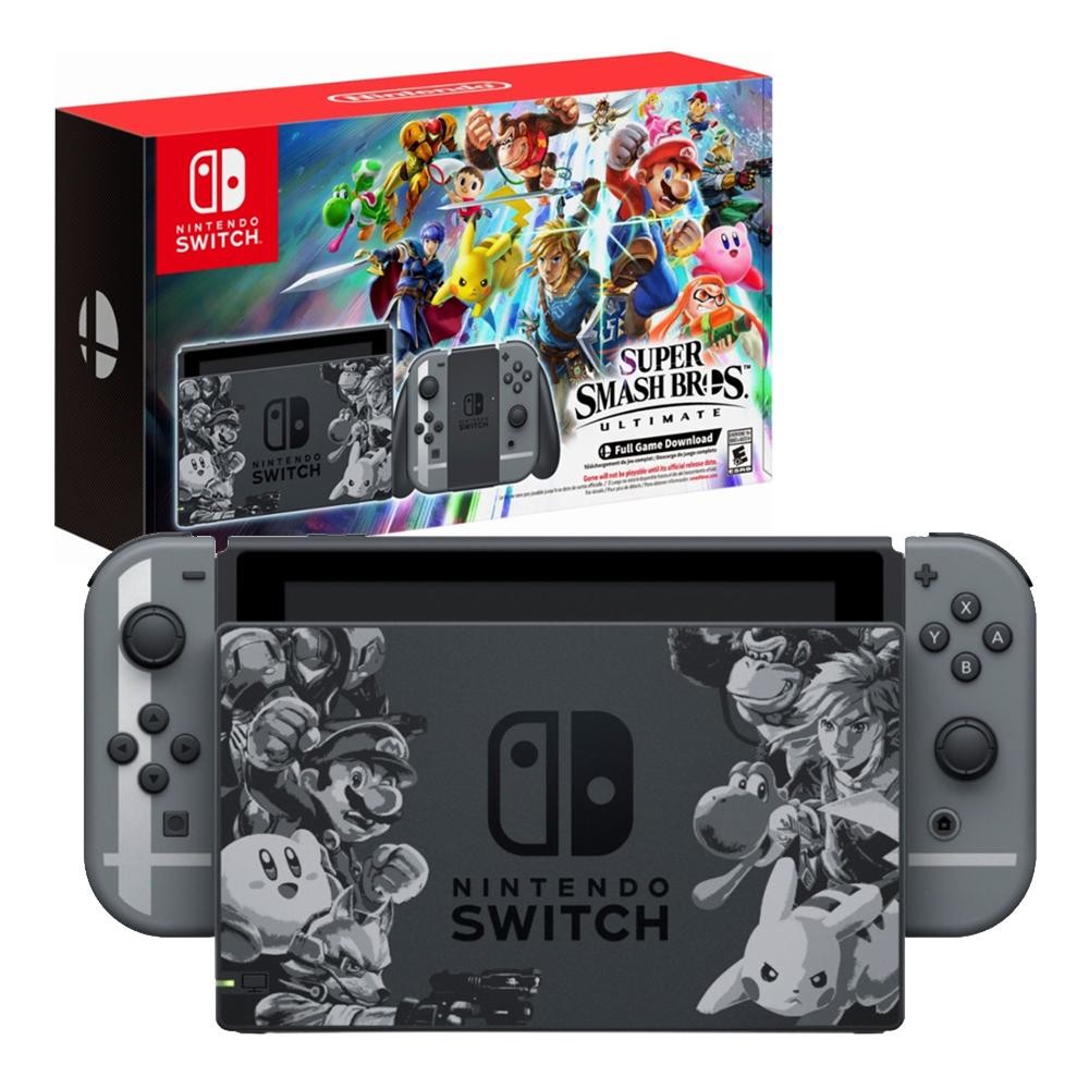 Nintendo Switch Super Smash Bros Ultimate Edition