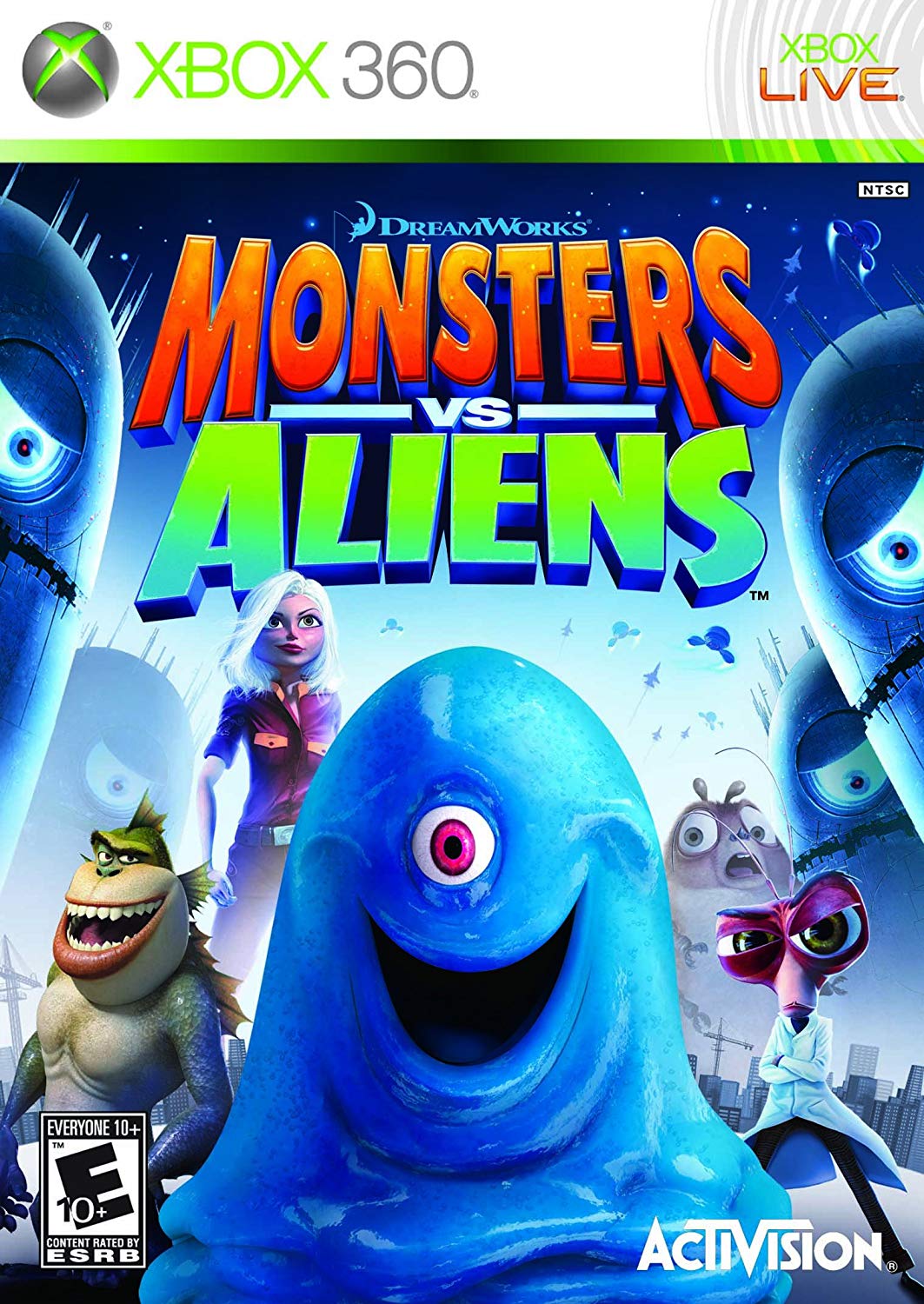 Monsters Vs. Aliens - Xbox 360 Játékok