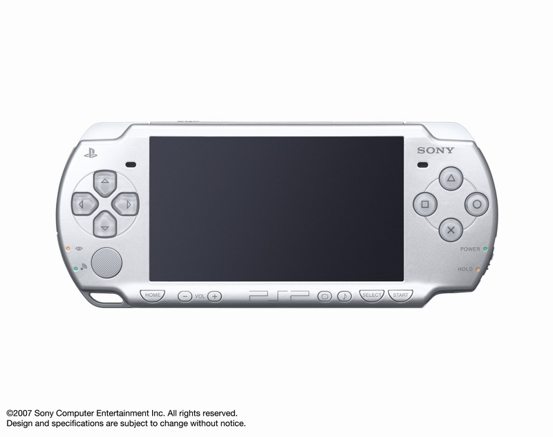Sony PSP 2000 Slim Ezüst (4GB memóriakártyával) (Akkumulátor nélkül) - PSP Gépek
