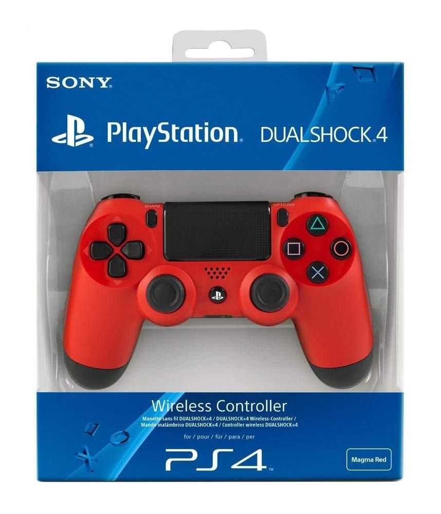 Sony DualShock 4 Wireless Controller Magma Red - PlayStation 4 Kontrollerek