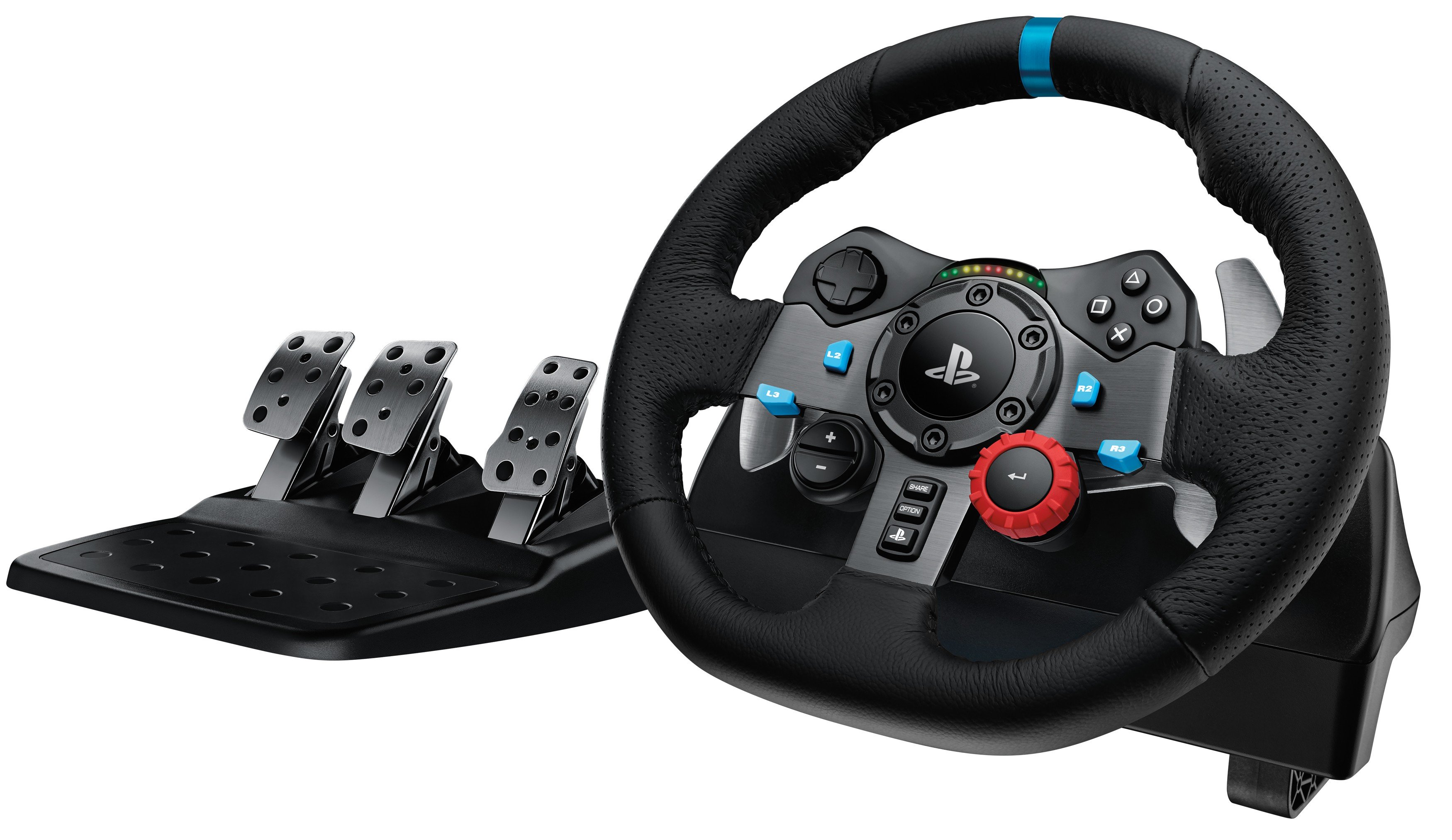 Logitech G29 Driving Force Racing Wheel (kormány, pedál) - PlayStation 4 Kormányok
