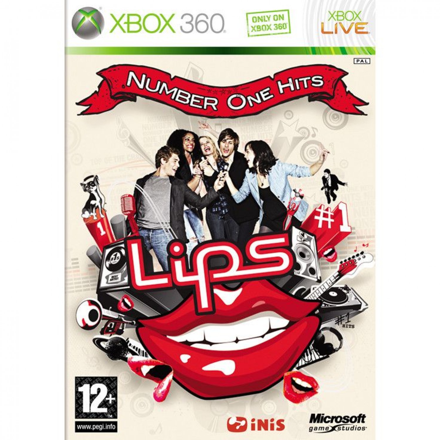 Lips Number One Hits - Xbox 360 Játékok