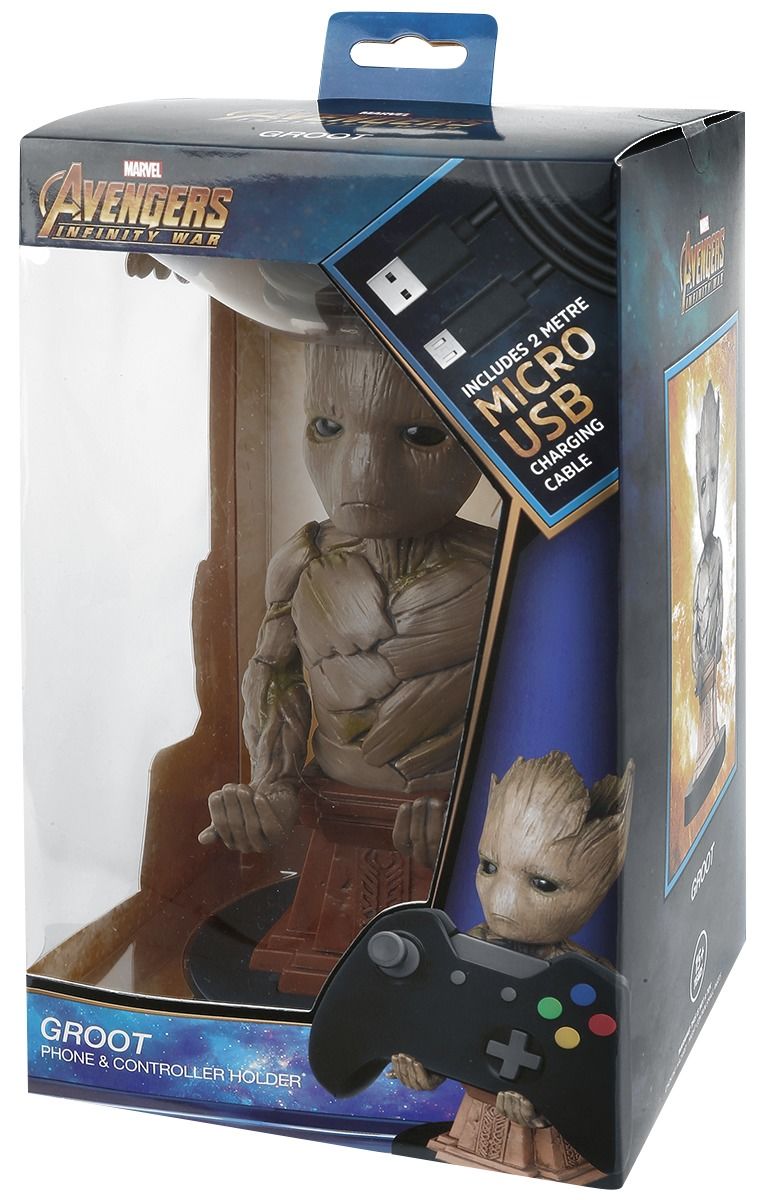 MARVEL GROOT Telefon/Kontroller tartó (20cm)