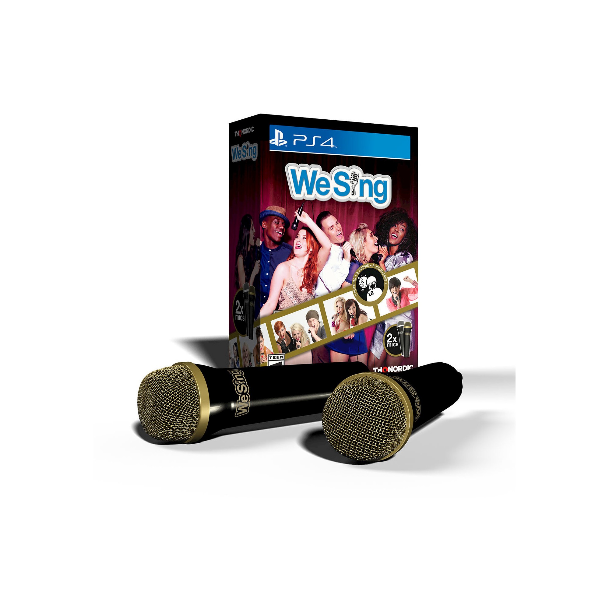 We Sing + 2db Mikrofon - PlayStation 4 Játékok