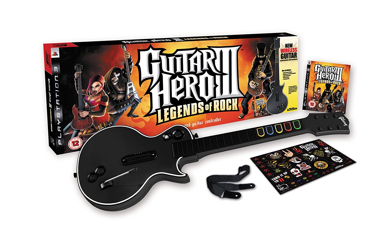 Guitar Hero III Legends of Rock Bundle - PlayStation 3 Játékok