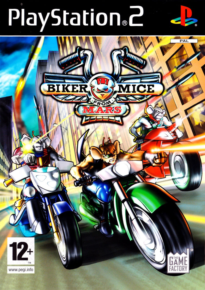 Biker Mice From Mars - PlayStation 2 Játékok