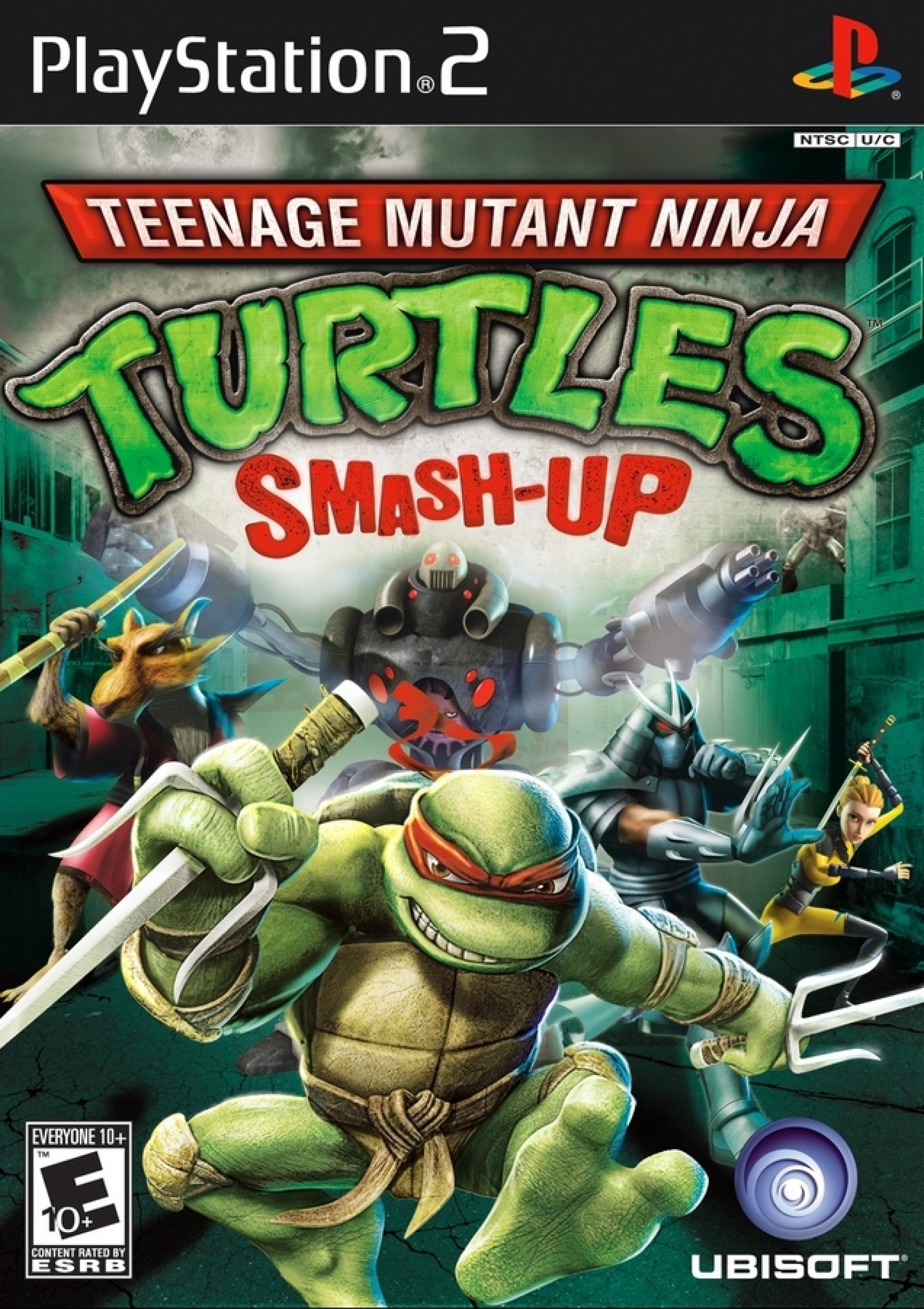 Teenage Mutant Ninja Turtles Smash Up - PlayStation 2 Játékok