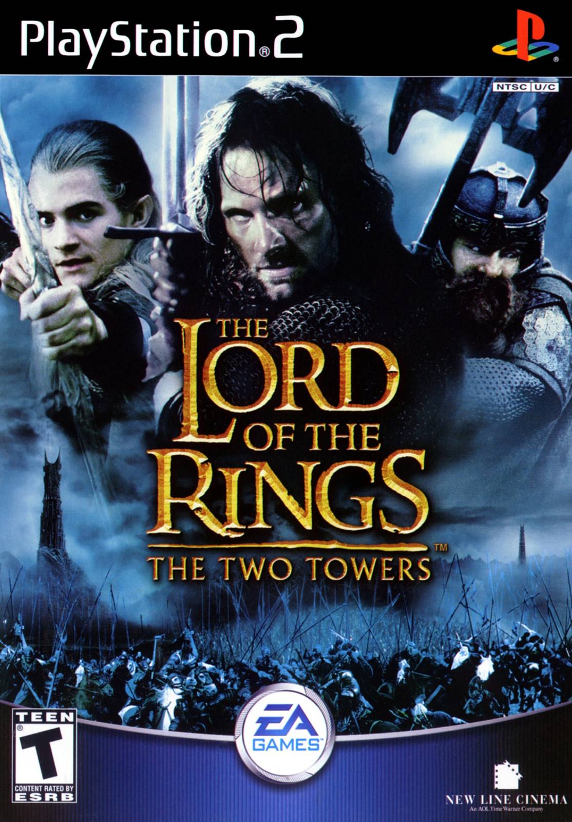 The Lord of the Rings The Two Towers - PlayStation 2 Játékok