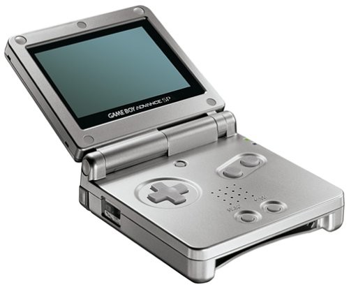 Game Boy Advance SP (Ezüst) - Game Boy Gépek