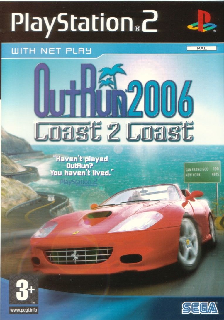 OutRun 2006 Coast 2 Coast - PlayStation 2 Játékok