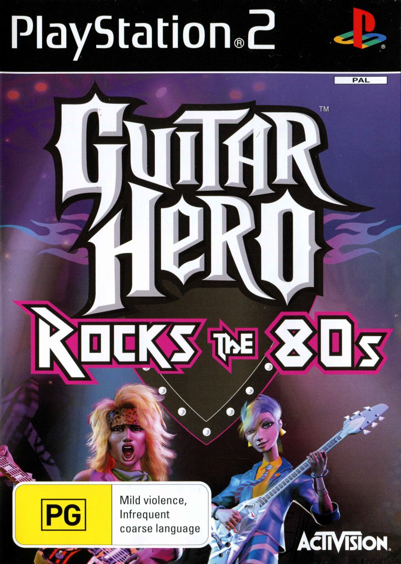 Guitar Hero Rocks the 80s - PlayStation 2 Játékok
