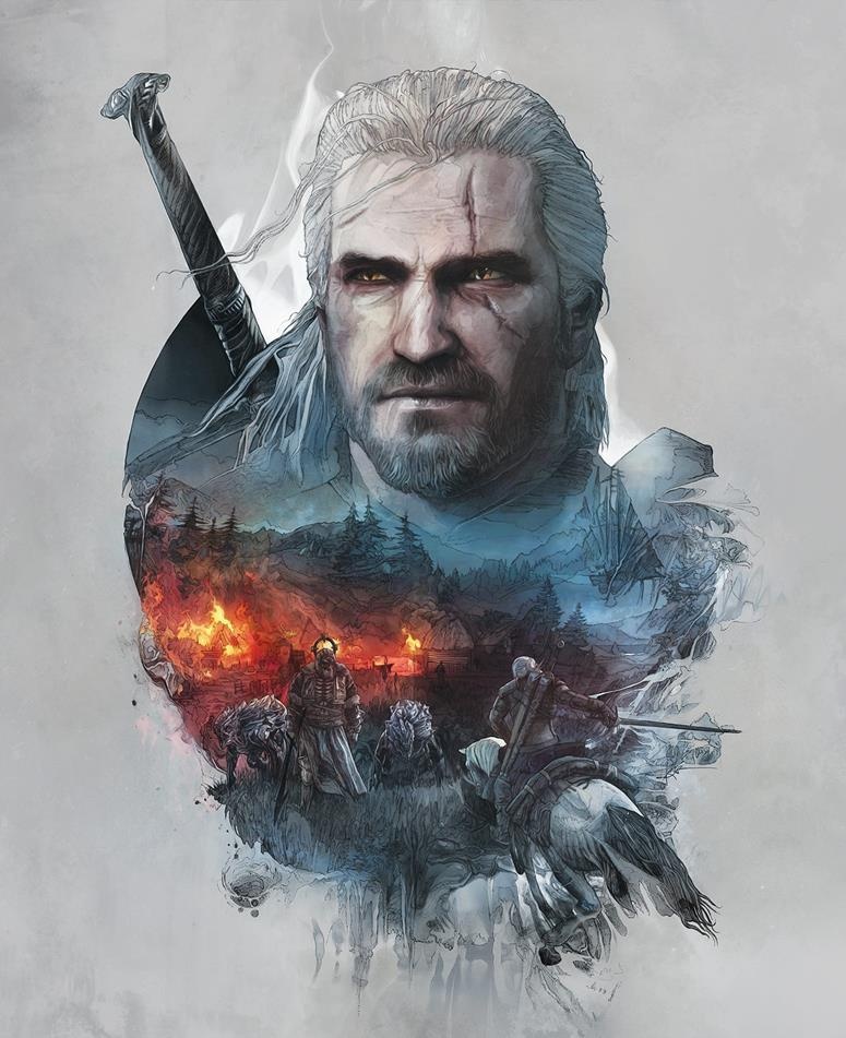The Witcher 3 - Geralt Steelbook Edition - PlayStation 4 Játékok