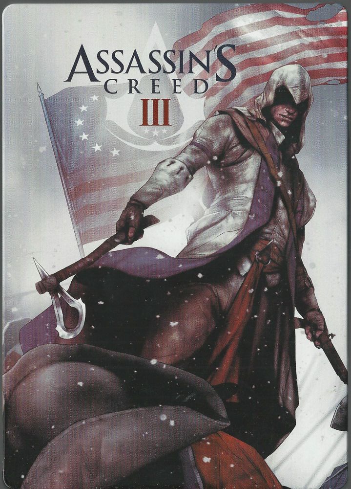 Assassins Creed 3 Steelbook (Játék nélkül) - Xbox 360 Játékok