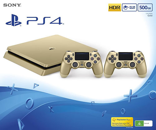 Sony Playstation 4 Slim 500 GB Gold 