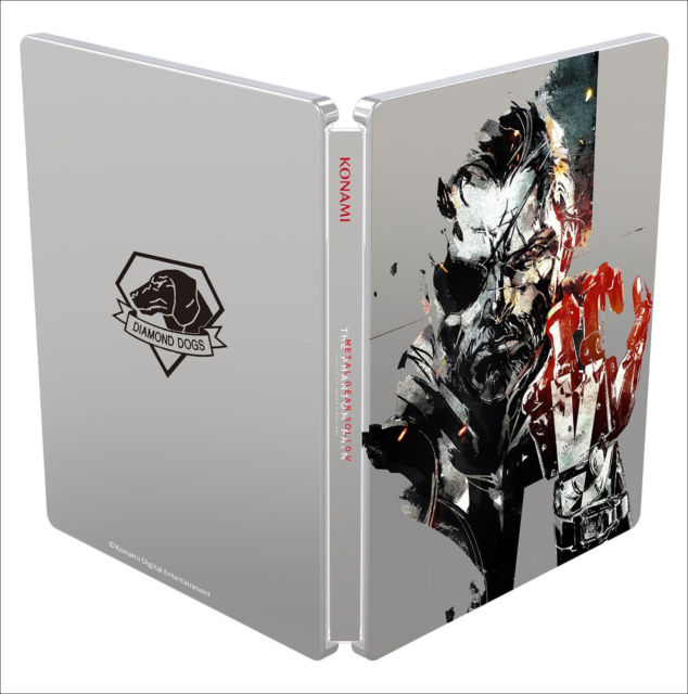 Metal Gear Solid V The Phantom Pain Steelbook Edition - PlayStation 4 Játékok