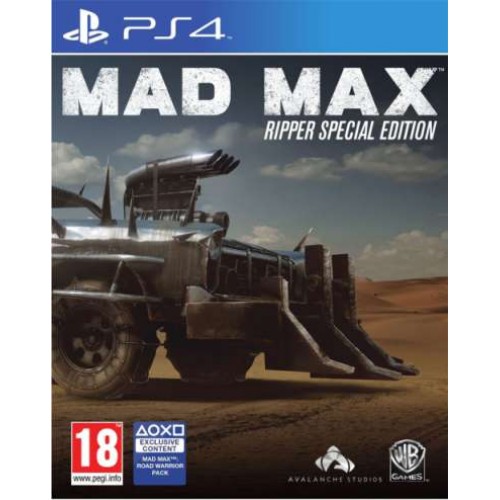 Mad Max Ripper Edition - Sleeve nélkül - PlayStation 4 Játékok
