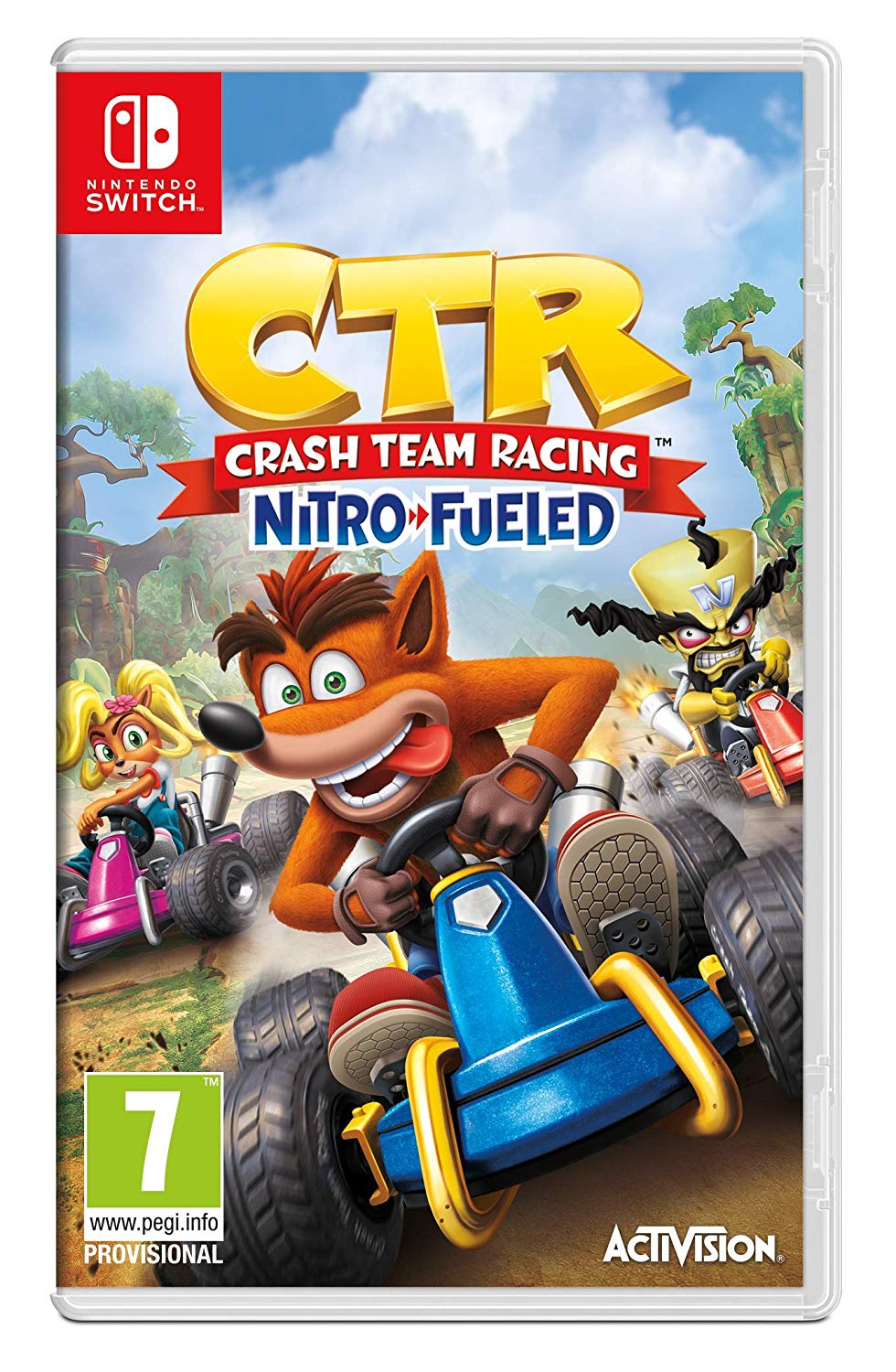Crash Team Racing Nitro Fueled - Nintendo Switch Játékok