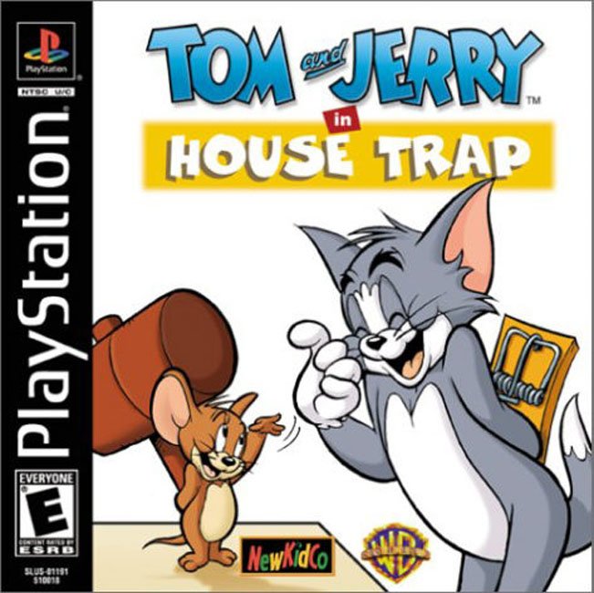 Tom and Jerry In House Trap - PlayStation 1 Játékok
