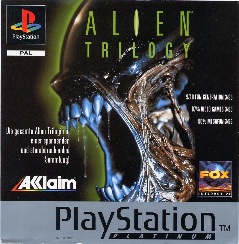 Alien Trilogy Platinum - PlayStation 1 Játékok