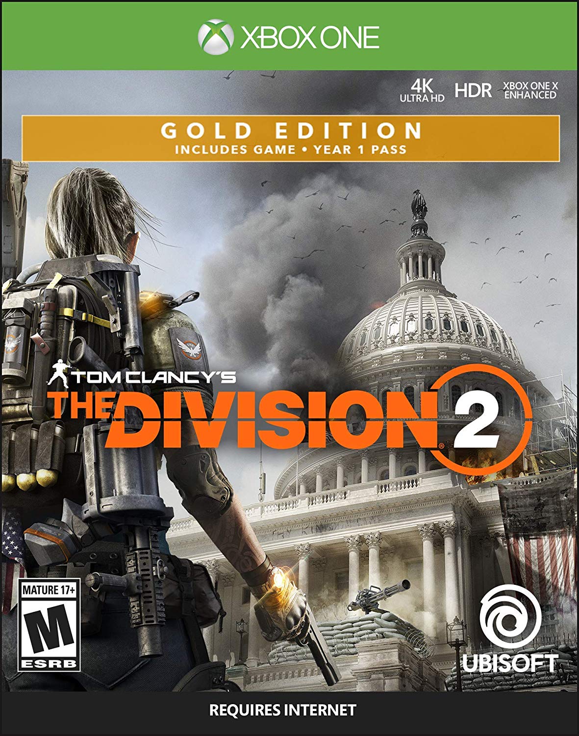 Tom Clancys The Division 2 Gold Edition - Xbox One Játékok